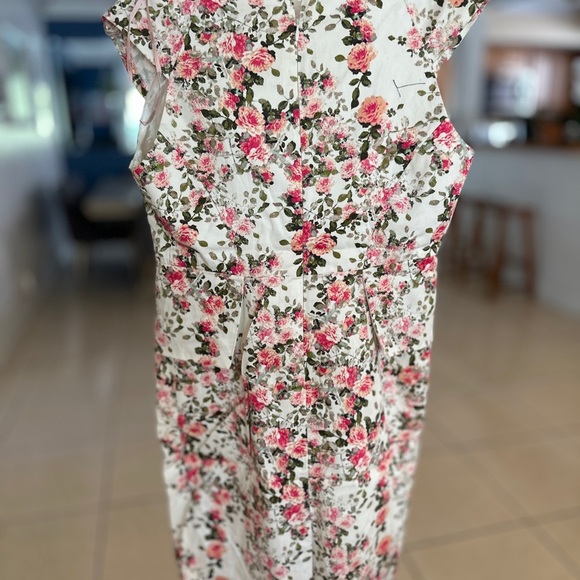 Forever 21 White Floral Dress - Picture 2 of 3